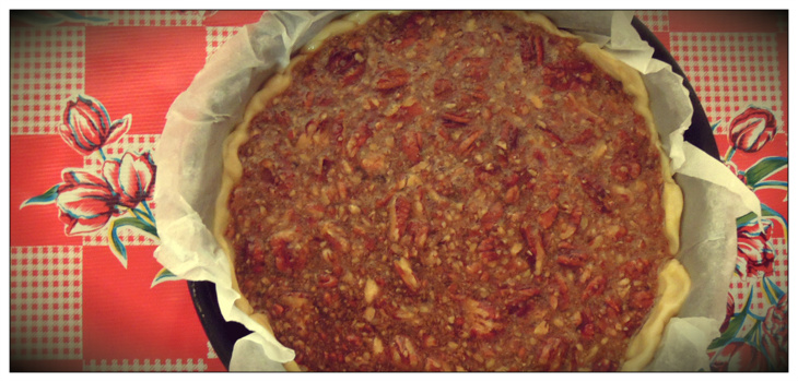 ecette : tarte aux noix de pécan 