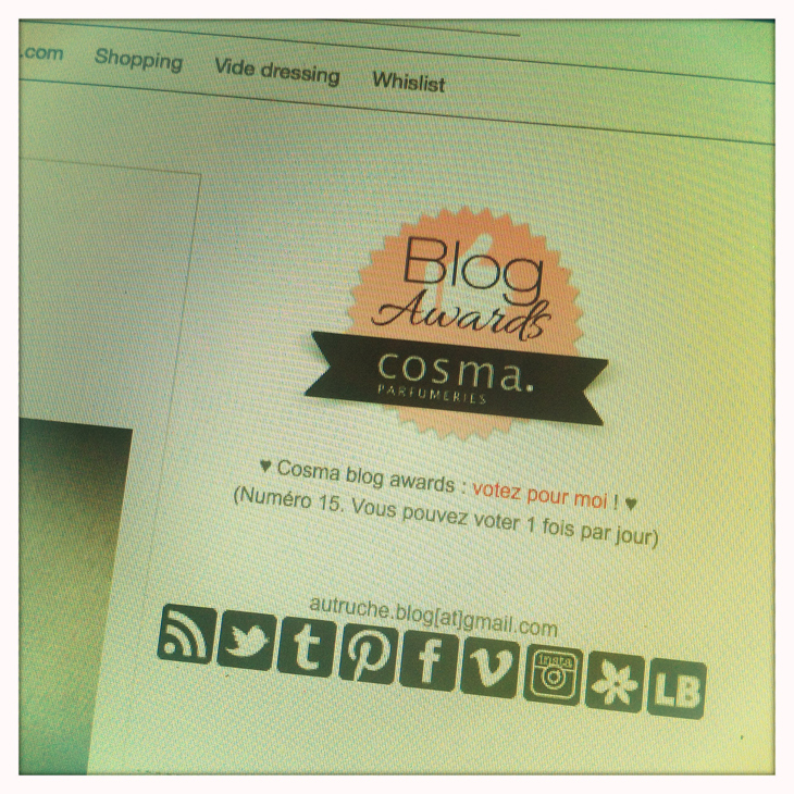 Cosma Blog Award