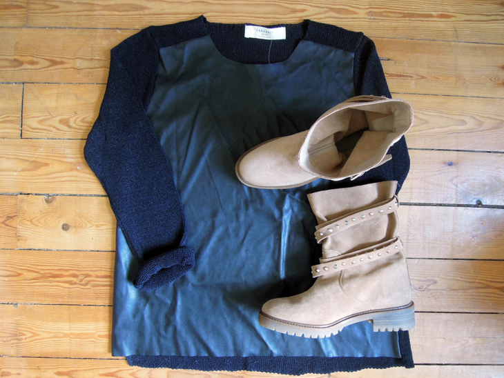 pull_cuir_zara_boots_motardes_beige