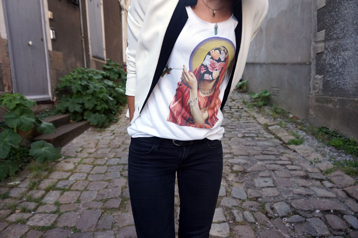 3_look_blog_mode_t_shirt_wooop_douglas_hale_blazer_blanc_kookai_baskets_nike_air_jordan