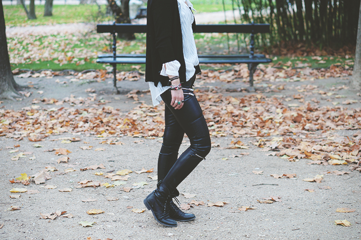 4_look_blog_mode_jardin_luxembourg_paris_gilet_kookai_pantalon_simili_cuir_zara