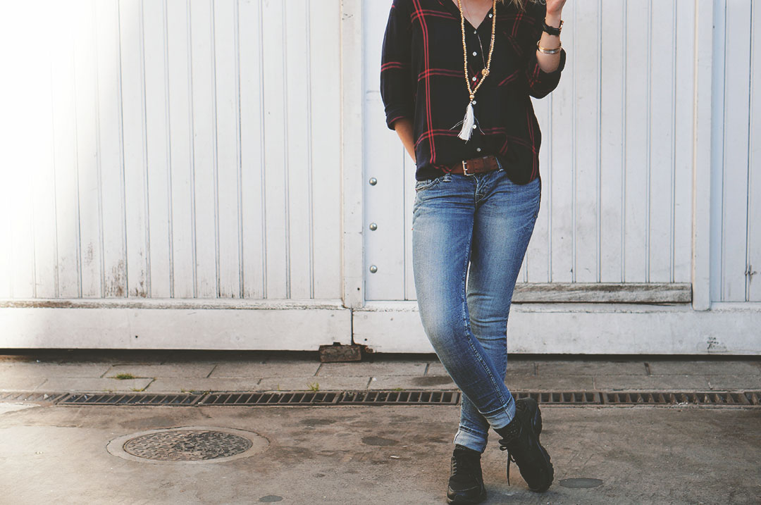 7_look_blog_mode_chemise_carreaux_kiabi_jean_levis_nike_huarache